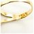 Autre Marque PT900 Platin- und 18K Gelbgold-Ring mit Diamant Golden - Ansicht 5