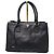 Prada Galleria Medium Saffiano Pelle Double Zip Tote - Nero