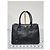 Prada Galleria Medium Saffiano Pelle Double Zip Tote - Nero - vista 2
