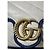 Gucci GG Marmont Super Mini Borsa a Tracolla Bianco D'oro - vista 6