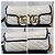 Gucci GG Marmont Super Mini Borsa a Tracolla Bianco D'oro - vista 8