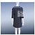 Chanel Abito in Tweed di Seta Blu Navy Grigio - vista 6