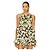 Autre Marque Kika Vargas Set Top a Volant e Shorts Stampa Floreale Nero Rosa Verde Arancione - vista 10
