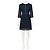 Diane von Furstenberg Nolly Kleid aus schwarzer Häkelspitze