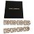 Forcine Dolce & Gabbana Logo Swarovski Argento - vista 2