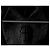 Anine Bing Borsa Hobo Leah Large in Rafia Nera Nero - vista 7
