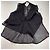 Top senza maniche nero trasparente con dettaglio fiocco Jil Sander - vista 5