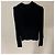Top a maniche lunghe in viscosa nero Versace Jeans Couture - vista 2