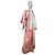 Autre Marque Kimono de seda rosa - vista 3