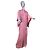Autre Marque Kimono de seda rosa - vista 5