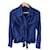 Camicia in cotone blu Prada con dettaglio a fiocco  - vista 1
