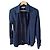 Autre Marque Camicia in cotone blu navy slim fit Versace Collection Blu scuro