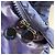 Giacca puffer Moncler blu navy - vista 7