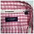 Chemise à manches courtes boutonnée Burberry rose à motif vichy - vue 4