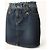 Falda vaquera Dolce & Gabbana con cintura de tweed Azul Azul oscuro - vista 2