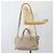 Borsa Miu Miu in pelle 2 way Grigio Oro Auth 187574V Marrone D'oro - vista 27