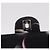 Borsa CHANEL Double Flap Chain Space Pattern in tela nera argento CC Auth 187039SAM Nero - vista 23