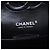 Borsa CHANEL Double Flap Chain Space Pattern in tela nera argento CC Auth 187039SAM Nero - vista 24
