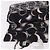 Borsa CHANEL Double Flap Chain Space Pattern in tela nera argento CC Auth 187039SAM Nero - vista 9