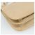 PRADA Chain Shoulder Bag Leder Beige Silber Auth 187798A - Ansicht 16