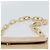 PRADA Chain Shoulder Bag Leder Beige Silber Auth 187798A - Ansicht 8