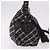 Borsa a mano BURBERRY Nova Check Blue Label in tela 2way Nero Oro Auth 187373 D'oro - vista 4