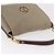 Bolsa de Ombro LOEWE Anagram Mya de Couro Bege Dourado Auth 186857A - vista 8