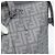 FENDI Borsa a mano Mamma Baguette in tela Zucca PVC Grigio Argento Auth 185974 Marrone - vista 18