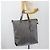 FENDI Borsa a mano Mamma Baguette in tela Zucca PVC Grigio Argento Auth 185974 Marrone - vista 25