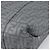 FENDI Borsa a mano Mamma Baguette in tela Zucca PVC Grigio Argento Auth 185974 Marrone - vista 8