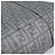 FENDI Borsa a mano Mamma Baguette in tela Zucca PVC Grigio Argento Auth 185974 Marrone - vista 9