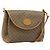 Borsa a tracolla GUCCI Micro GG Supreme PVC Beige Gold 001 099 4084 Auth BA13452 D'oro