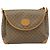 Borsa a tracolla GUCCI Micro GG Supreme PVC Beige Gold 001 099 4084 Auth BA13452 D'oro - vista 13