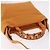 Borsa Salvatore Ferragamo Vala Canvas 2way Arancione Argento Auth BA13480 - vista 7