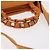 Borsa Salvatore Ferragamo Vala Canvas 2way Arancione Argento Auth BA13480 - vista 8