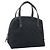 Borsa a mano GUCCI GG Canvas Nera 124542 Auth 185964A Nero