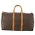 LOUIS VUITTON Monogram Keepall 50 Boston Bag M41426 LV Auth 182626 Monogramma - vista 2
