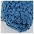Borsa BOTTEGA VENETA Top Handle Bag in jersey di cotone blu argento Auth 185557A - vista 16