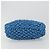 Borsa BOTTEGA VENETA Top Handle Bag in jersey di cotone blu argento Auth 185557A - vista 5