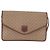 Céline Bolsa de Ombro CELINE Macadam Canvas PVC Couro Bege Ouro Auth 187364 Dourado - vista 13