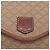 Céline Bolsa de Ombro CELINE Macadam Canvas PVC Couro Bege Ouro Auth 187364 Dourado - vista 17
