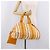 Hermès HERMES Cannes PM Handtasche Canvas Gelb Silber Authentisch 186325A - Ansicht 23