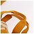 Hermès HERMES Cannes PM Handtasche Canvas Gelb Silber Authentisch 186325A - Ansicht 8