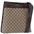 Borsa a Spalla GUCCI GG Supreme PVC Beige Argento 92560 Auth 186848