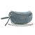 Borsa a tracolla con catena Miu Miu blu argento autentica 184817M