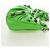 BALENCIAGA Bolso Mini Le Cagole de cuero con cadena 2way Verde 695814 Auth 185445M - vista 4