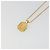 Collana Christian Dior in strass metallico Gold Auth SW2415 D'oro - vista 10