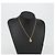 Collana Christian Dior in strass metallico Gold Auth SW2415 D'oro - vista 15