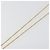 Collana Christian Dior in strass metallico Gold Auth SW2415 D'oro - vista 5