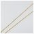 Collana Christian Dior in strass metallico Gold Auth SW2415 D'oro - vista 6